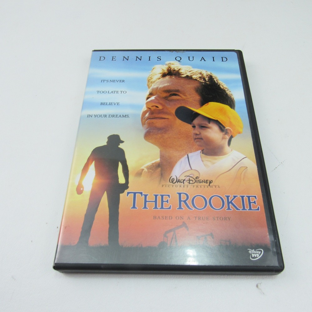 The Rookie DVD Dennis Quaid‎ Walt Disney Pictures Baseball Movie True Story